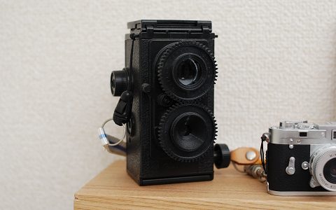 自分で作る二眼レフカメラ、gakkenflex